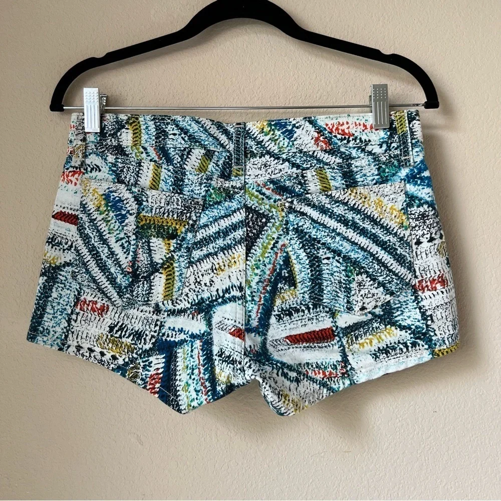 Rag & Bone Micro Shorts Biba Jean Shorts Surf Knit, size 27